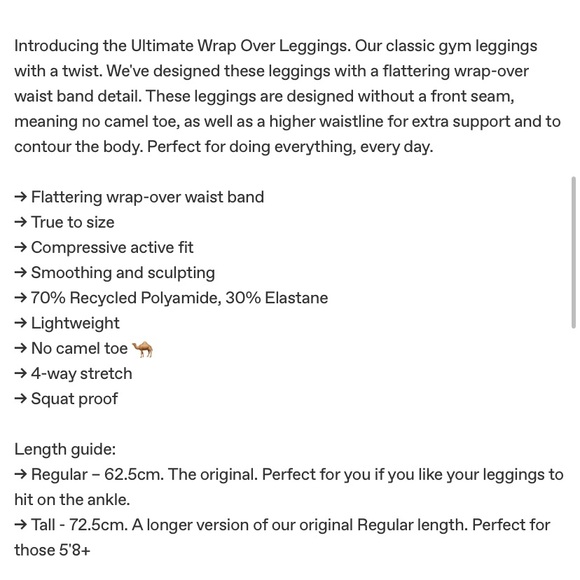 Adanola Wrap Over Leggings - Picture 4 of 6